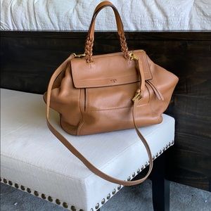 Tory Burch Half Moon Satchel